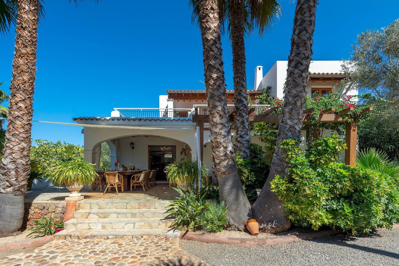 Villa für 10 Personen mit Terrasse in Sant Carles de Peralta, Santa Eulària des Riu