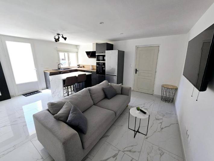 Appartement de vacances pour 4 personnes, avec vue et terrasse