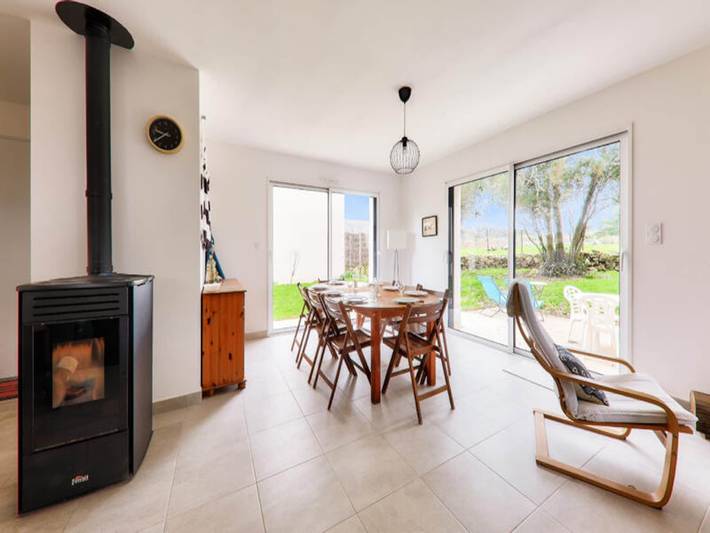 Appartement de vacances pour 8 personnes, avec jardin