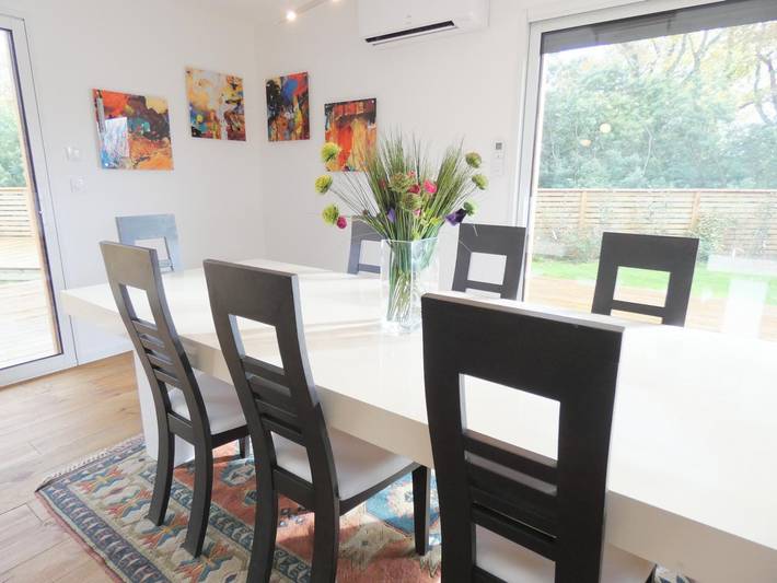 Gîte pour 4 personnes, avec jacuzzi et jardin ainsi que sauna et terrasse à Biscarrosse - 3