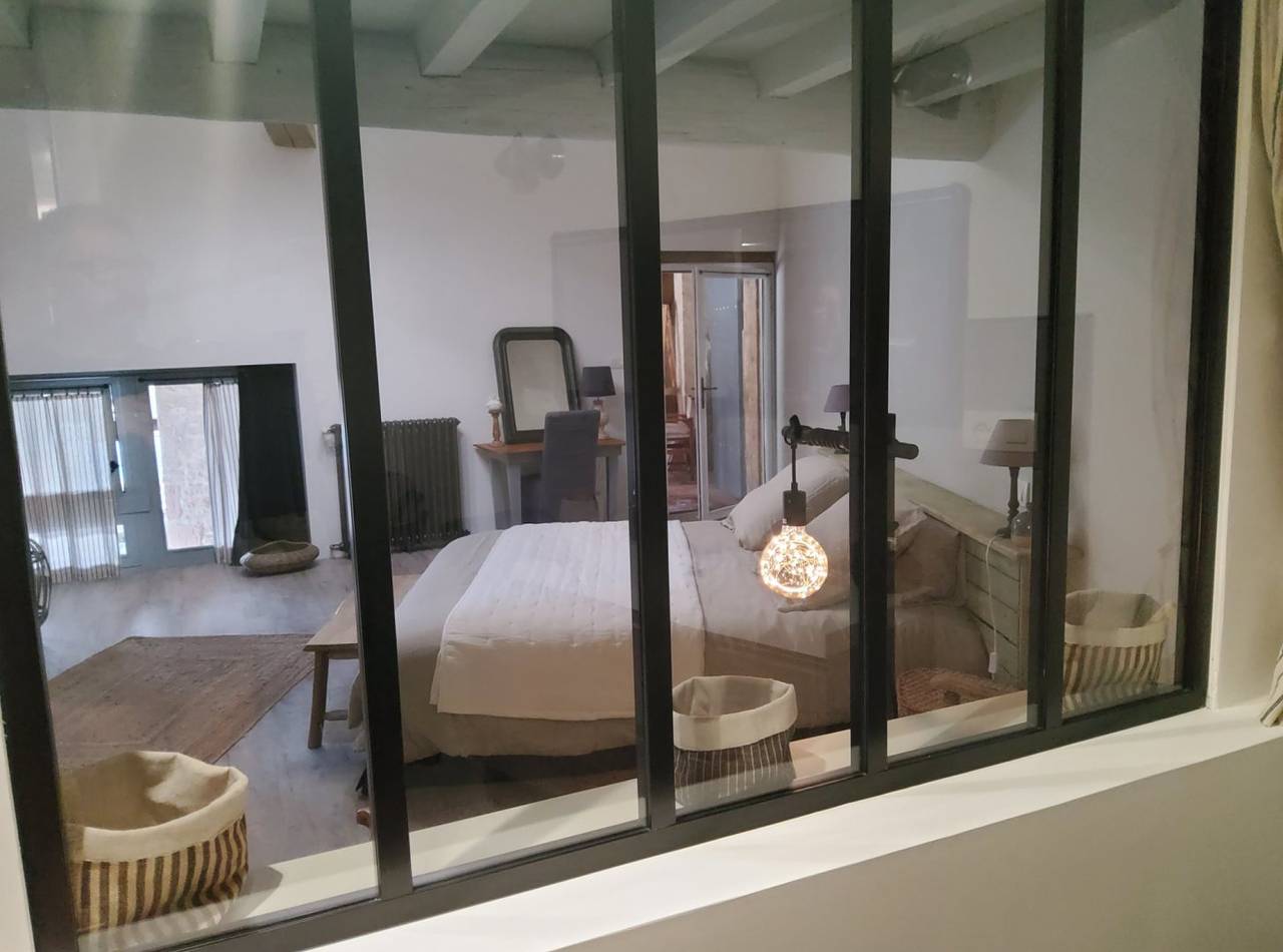 Chambres d'hôtes Chez Marchio - L’ Alcôve in Crottet, Région de Bourg-en-Bresse