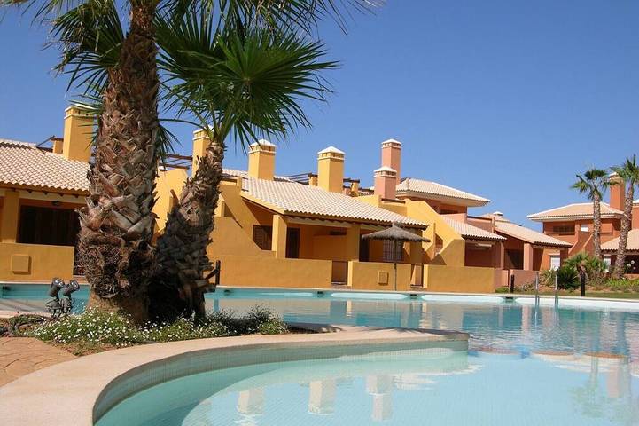 Bungalow für 6 Personen, mit Pool und Terrasse, mit Haustier an der Costa Cálida