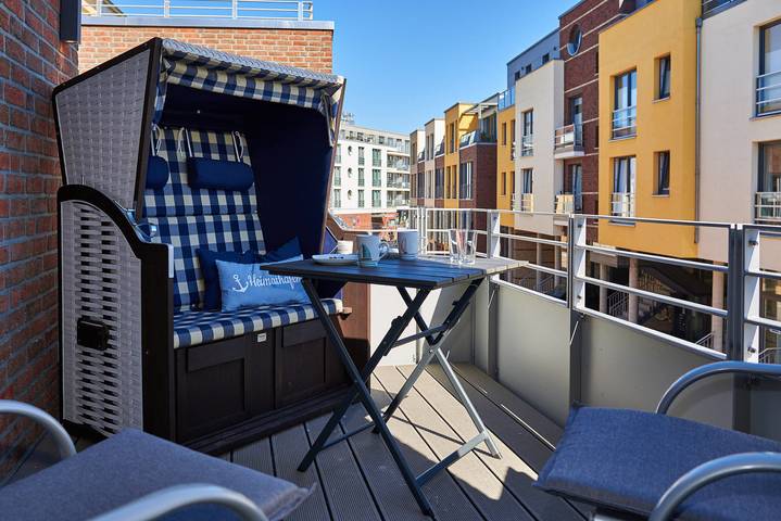 Hütte für 4 Personen, mit Balkon an der Ostsee - 2