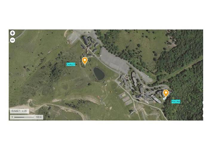 Gîte pour 6 personnes, avec jardin et vue ainsi que terrasse et piscine, adapté aux familles dans Val Louron - 2