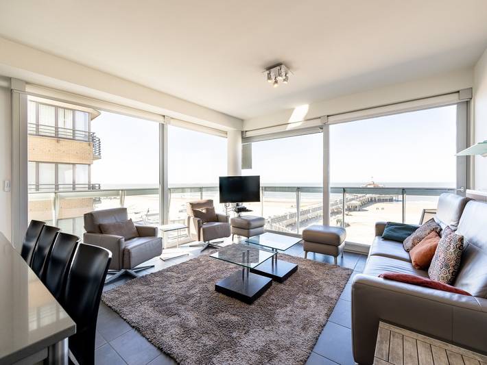 Vakantieappartement voor 7 personen, met balkon, kindvriendelijk in Blankenberge