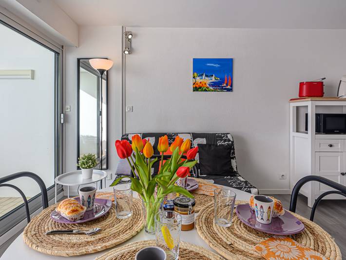 Ferienwohnung für 4 Personen, mit Balkon, mit Haustier in Quiberon