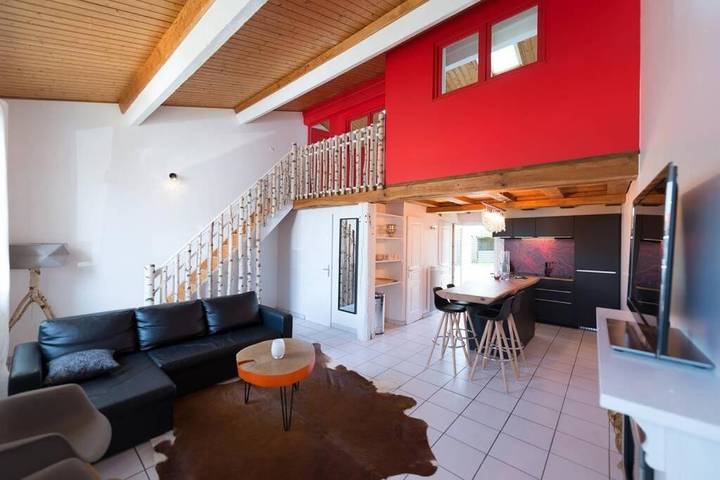 Maison de vacances pour 4 personnes, avec jardin