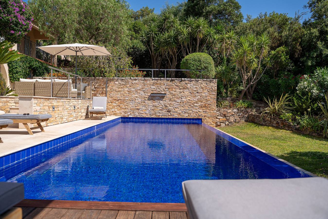 Villa mit Pool, Meer- und Weinbergblick in La Croix-Valmer in La Croix-Valmer, Parc national Port-Cros
