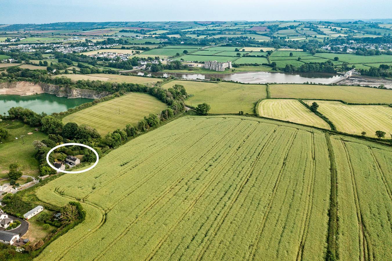 Castle View in Pembrokeshire