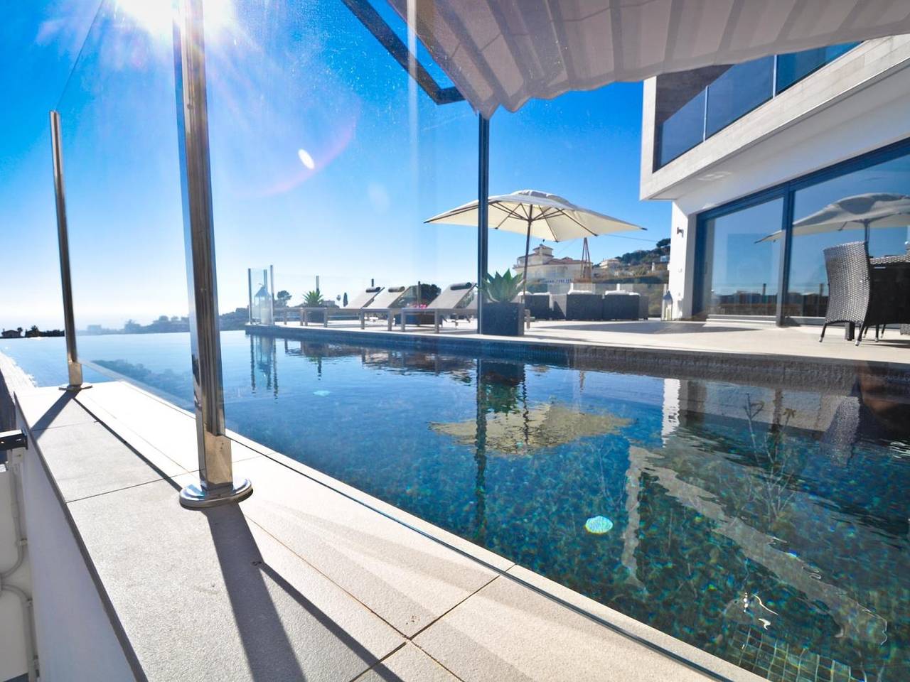 Luxury villa with incredible views,private pool in Monte de los Almendros, Salobreña