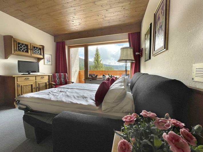 Hütte für 2 Personen, mit Sauna und Garten sowie Balkon und Ausblick in Leutasch