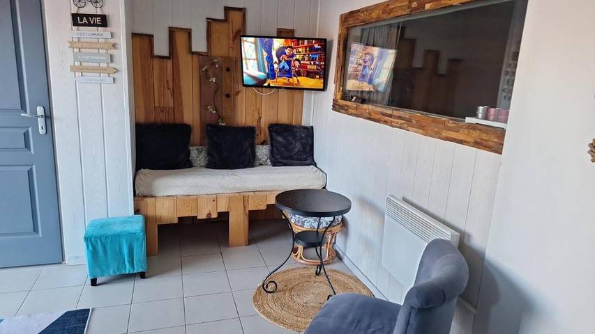 Appartement de vacances pour 5 personnes, avec vue et terrasse