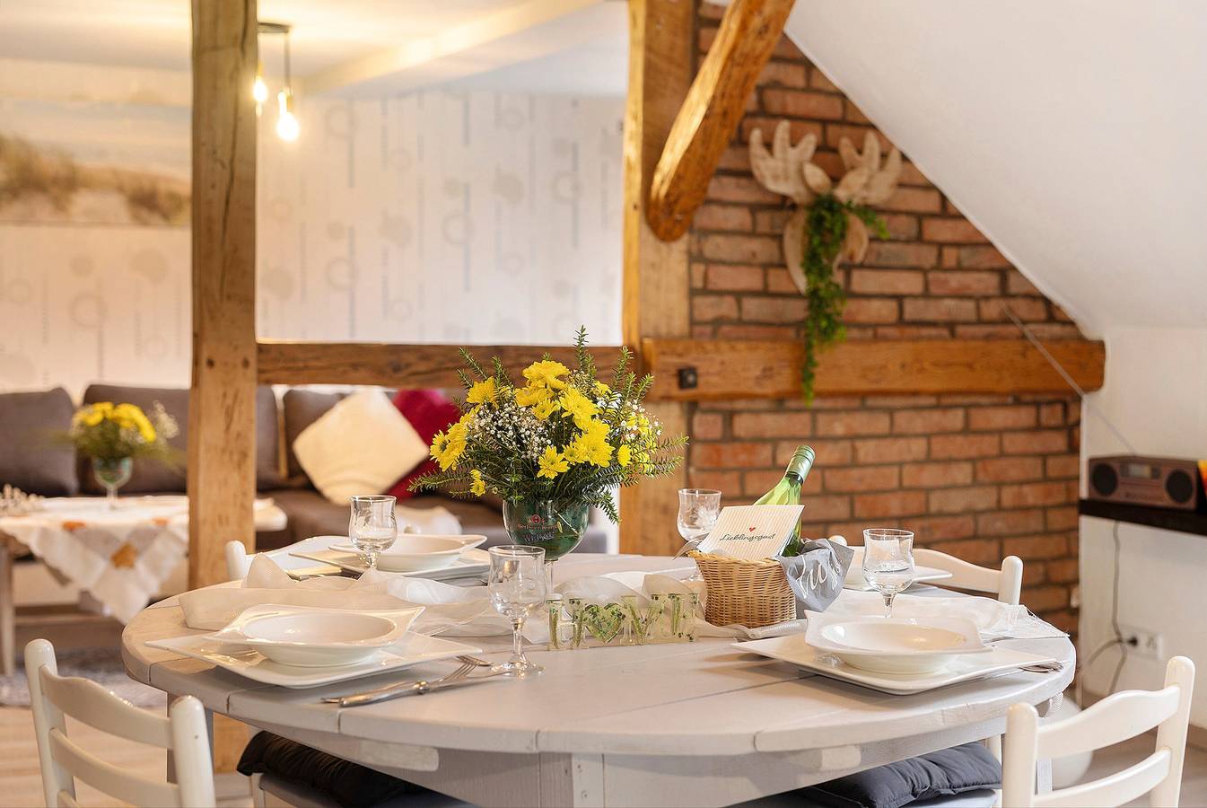 Ganze Wohnung, Ferienwohnung 'Lieblingsgast' mit Privatterrasse, Balkon und Wi-Fi in Klötze, Altmarkkreis Salzwedel