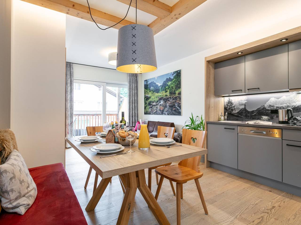 Ganze Wohnung, Fantastische Wohnung mit Balkon in Haus, Schladming-Dachstein