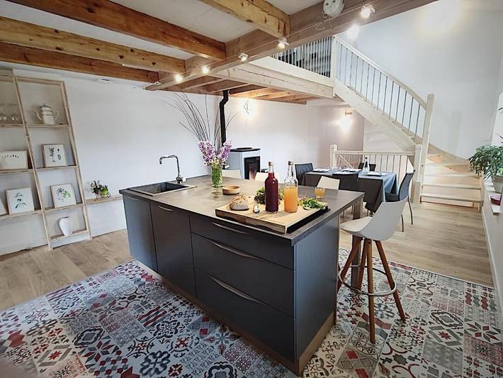 Maison de vacances pour 2 personnes, avec Terrasse ainsi que Jardin et Vue