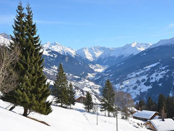 Ferienhaus Larix - 4.5 Zimmerhaus in Luzein, Plessur alps