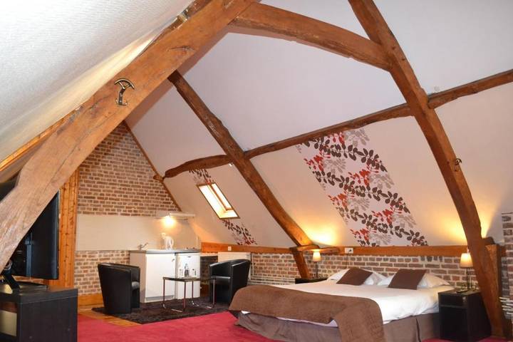 Hôtel pour 6 personnes, avec jacuzzi ainsi que jardin et terrasse, animaux acceptés à Ennevelin - 3