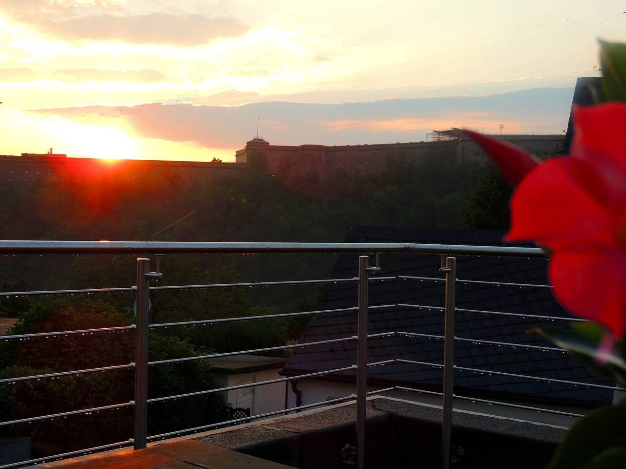Appartamento intero, Appartamento 'Festungsblick' con terrazza, garage e ingresso indipendente in Deutsches Eck, Koblenz