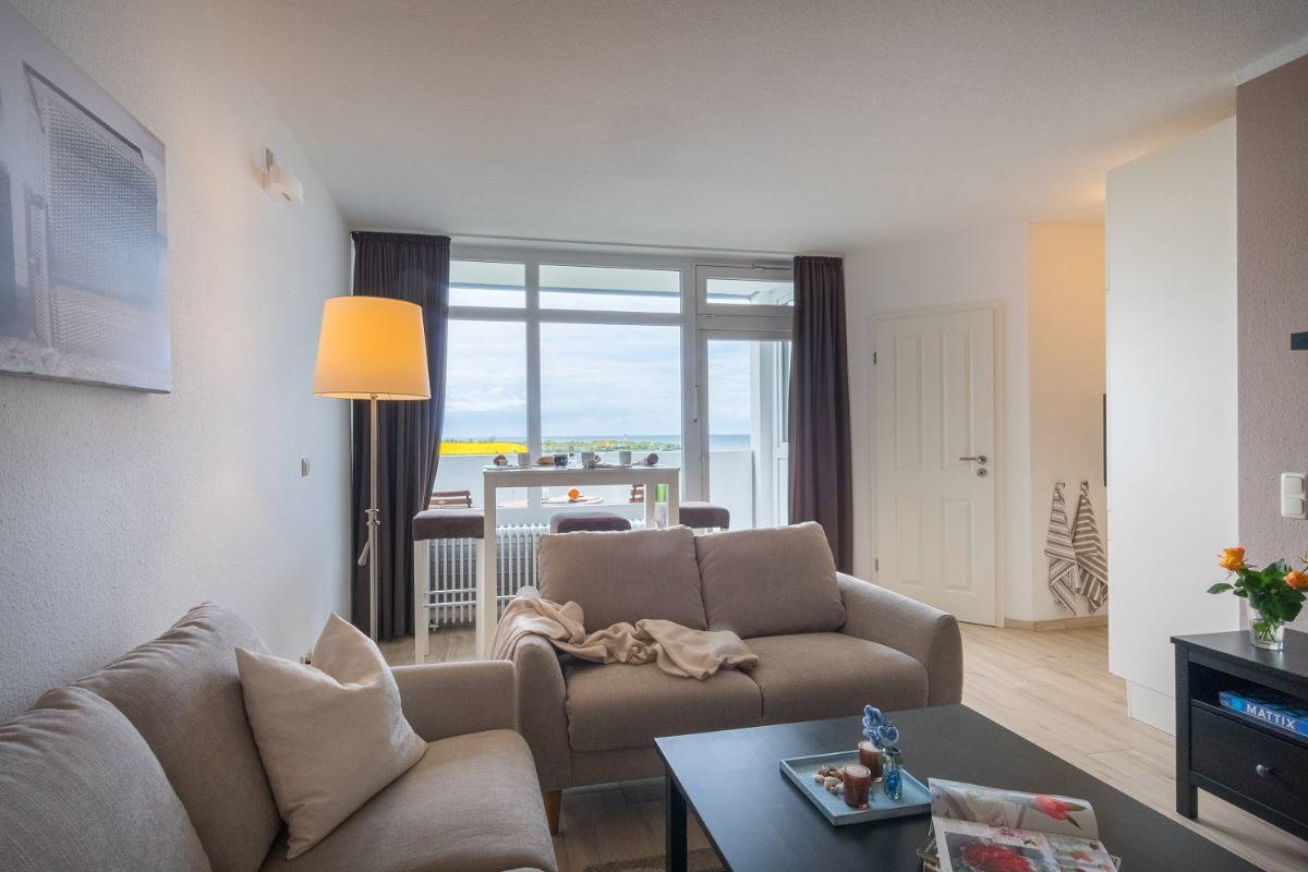 Geheel appartement, Ferienwohnung H.08.01 im Ferienpark Heiligenhafen mit Balkon, Meerblick, Kinderzimmer und Küche in Heiligenhafen, Kreis Ostholstein