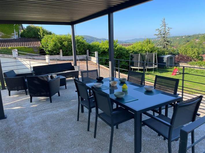 Villa pour 8 personnes, avec jardin et vue dans l' Aveyron - 4