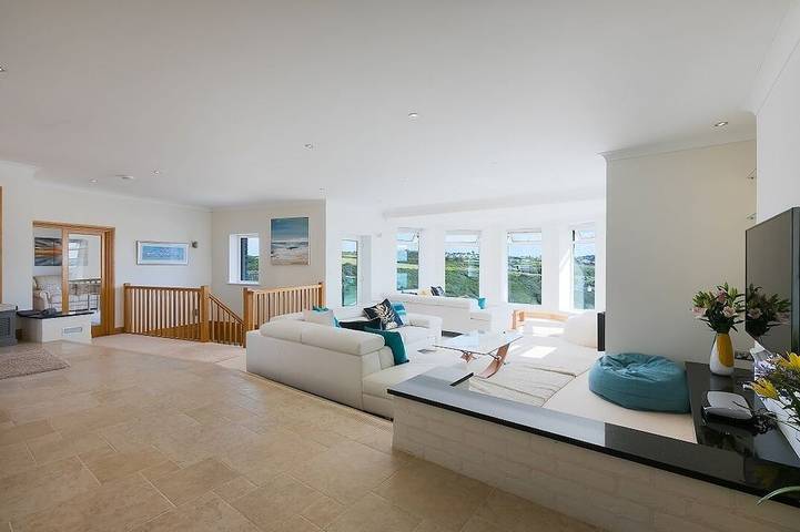 Casa de lujo frente al mar con amplia piscina cubierta in Newquay, Cornualles
