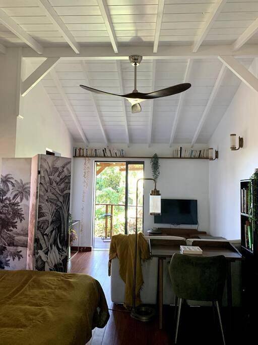 Maison de vacances pour 2 personnes, avec jardin ainsi que piscine et vue