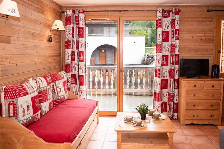 Chalet pour 4 personnes, animaux acceptés à Pra-Loup