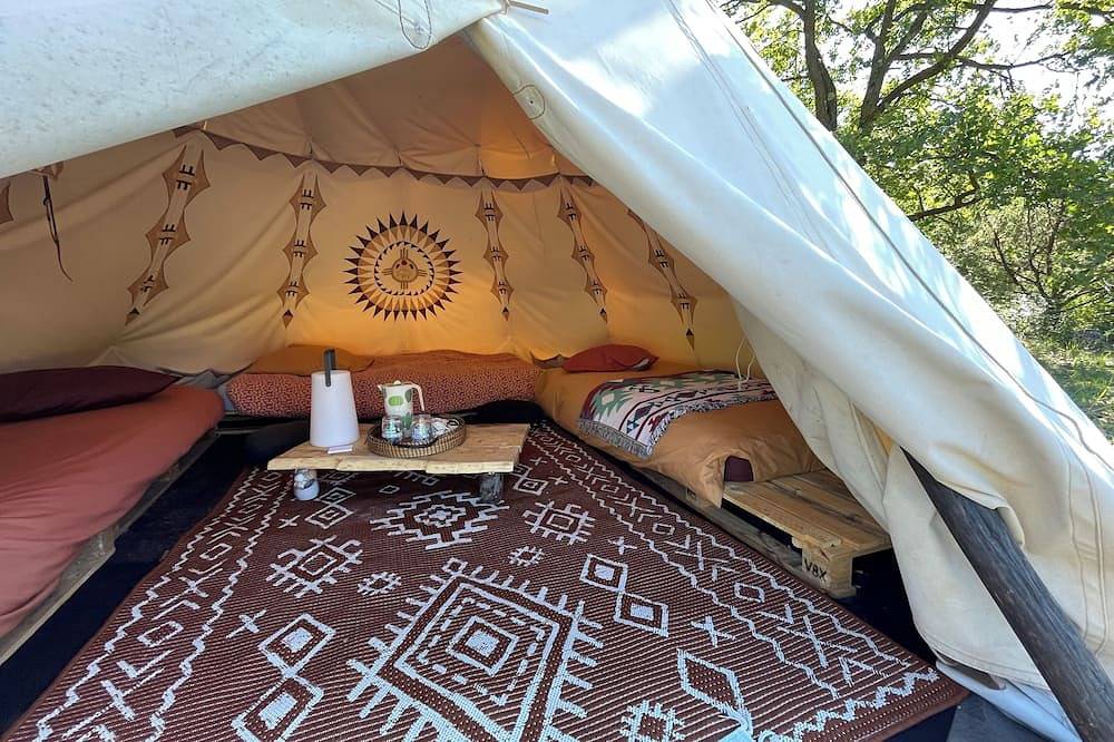 Naskapi a real Amerindian tepee in Trans-en-Provence, Draguignan Region