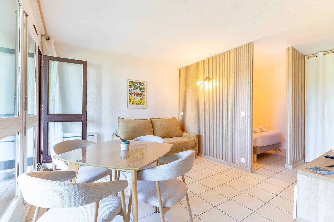 Ganze Wohnung, Ferienwohnung für 4 Personen mit Balkon in Seignosse Océan, Seignosse