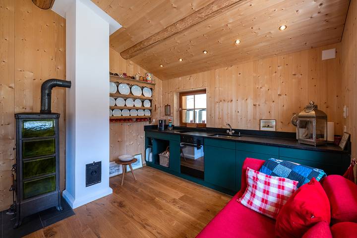 Hütte für 6 Personen, mit Garten und Ausblick, mit Haustier in Davos - 3