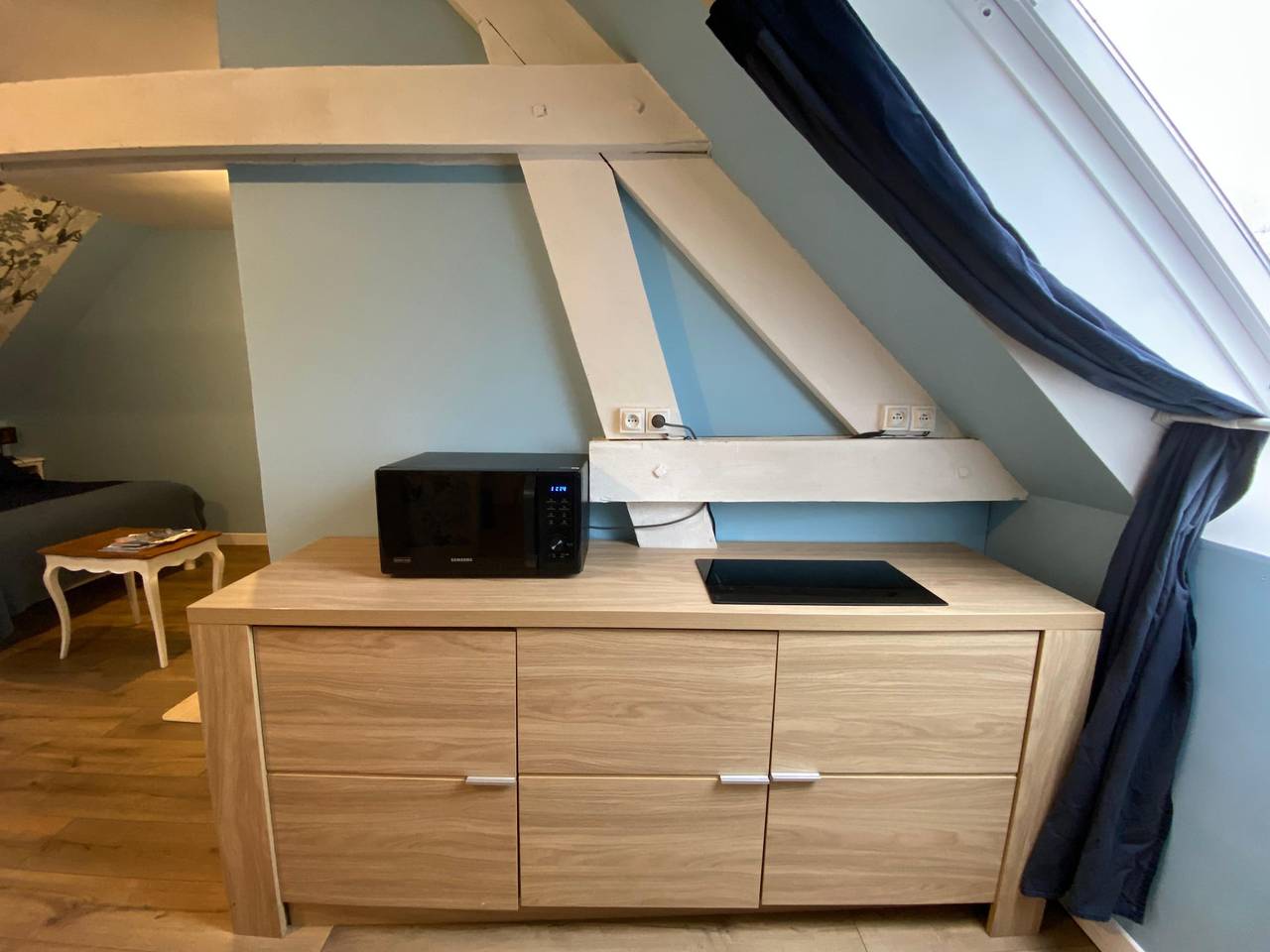 Appartement entier, Escapade romantique en Normandie avec jardin in Ancteville, Région de Coutances