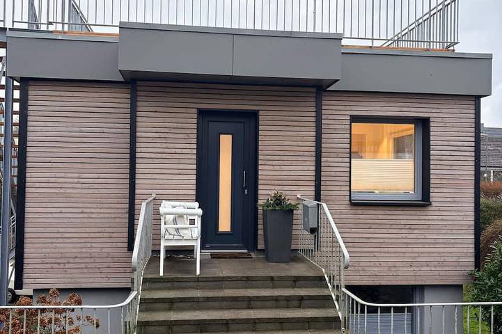 Luxus-Ferienhaus für 3 Personen, mit Garten und Pool sowie Balkon