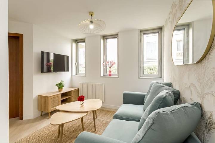 Gîte pour 6 personnes dans Paris Rue Sextius Michel