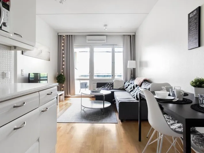 Ferienwohnung für 3 Personen, mit Balkon und Sauna, mit Haustier - 1