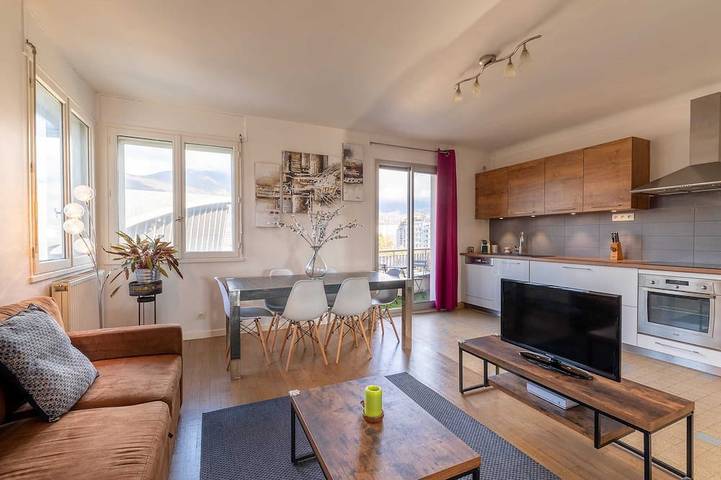 Appartement de vacances pour 6 personnes, avec balcon, animaux acceptés