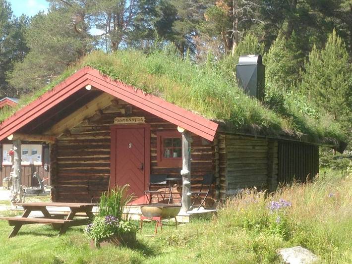 Glamping voor 6 personen, with Balkon and Terras as well as Uitzicht op het meer and Uitzicht in Noorwegen