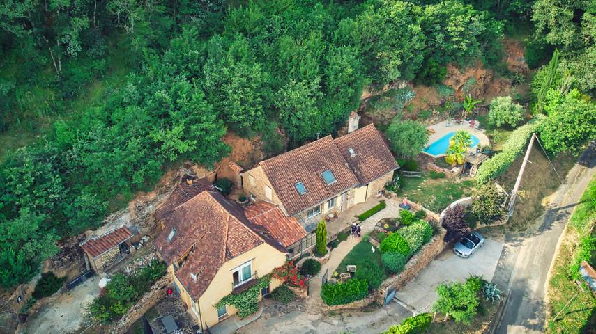 Location de vacances pour 4 personnes, avec jardin à Saint-Michel-Loubéjou