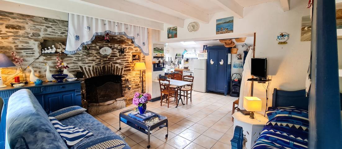 Location de vacances pour 5 personnes, avec Terrasse et Jardin à Moëlan-sur-Mer - 2
