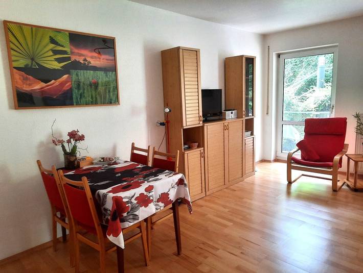 Ferienwohnung für 3 Personen, mit Balkon/Terrasse und Terrasse sowie Garten in Internationales Dixieland Festival Dresden - 2
