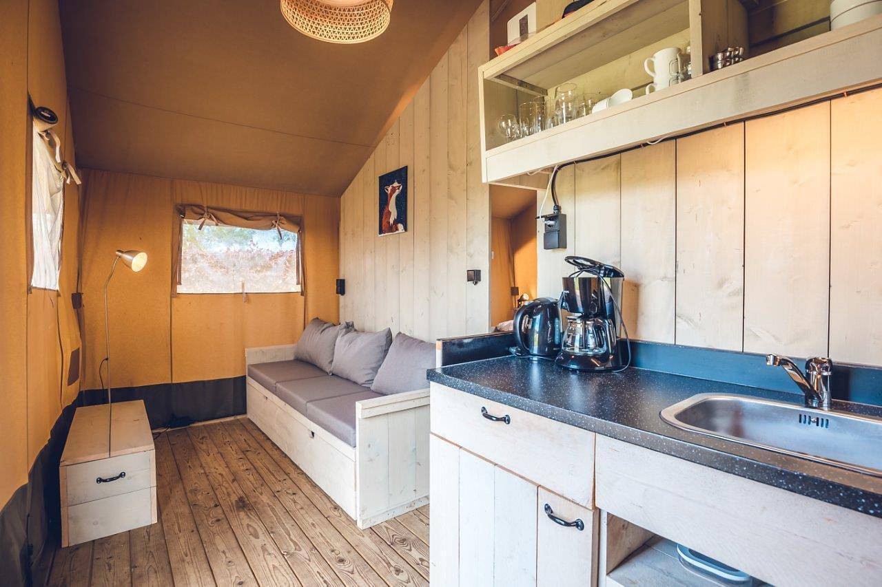 Vakantiepark Ackersate — Safaritent 'Vos' | 5 personen in Veluwe