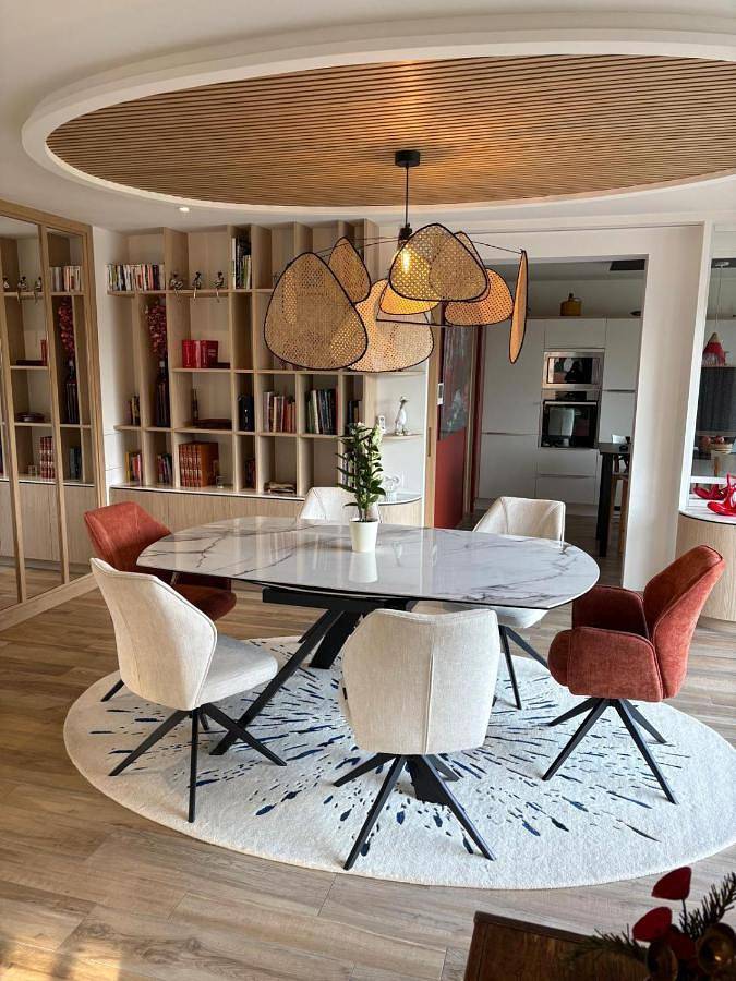 Location de vacances pour 8 personnes, avec vue sur le lac et piscine ainsi que jardin et vue à Missillac - 2