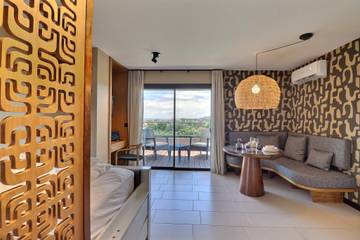 Studio pour 2 personnes, avec terrasse dans DOM-TOM