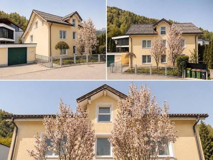 Ferienwohnung für 6 Personen, mit Garten und Ausblick in Bischofshofen