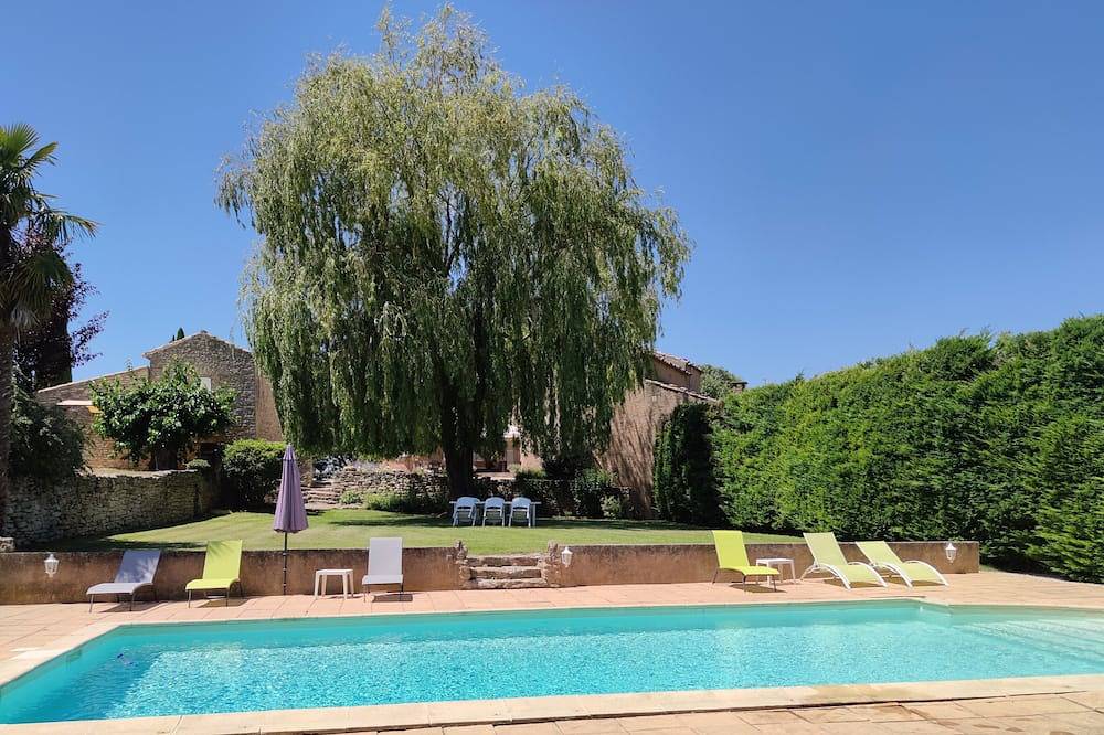 Kampagne Mélan siebzehnten Familie Bauernhaus, Charme und Komfort in den Weinbergen in Goult, Regionaler Naturpark Luberon