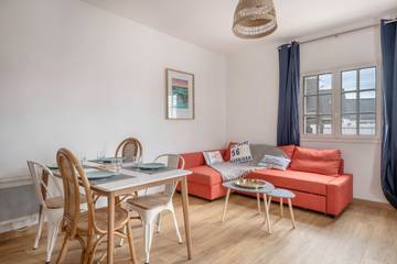 Gîte pour 4 personnes, avec terrasse dans Port de Saint-Jacques