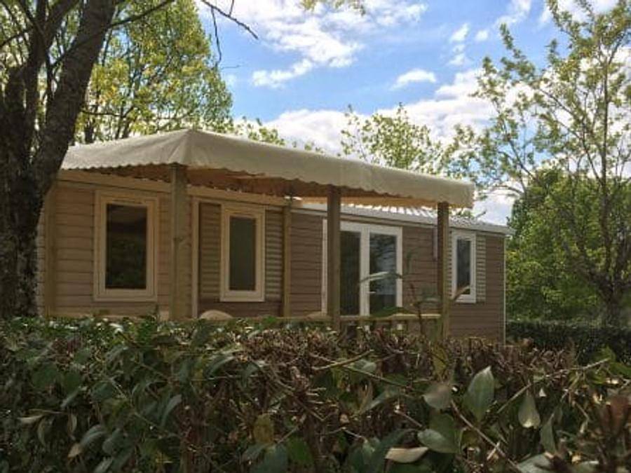 Camping Le Daguet - Mobilheim 6 personen - Cordelia in Saint-Laurent-la-Vallée, Périgord Noir