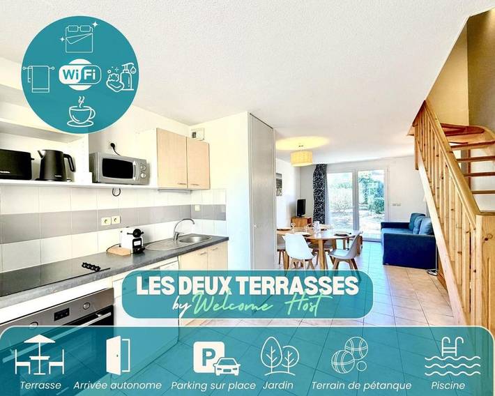 Casa de vacaciones para 6 personas, con terraza y piscina - 1