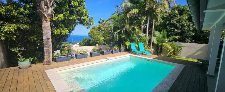 Villa pour 6 personnes, avec vue ainsi que piscine et jardin - 1