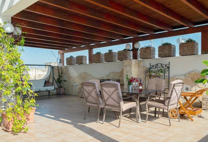 B&B für 3 Personen, mit Terrasse in Lecce