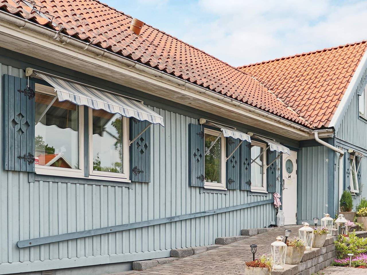 Hus för 4 Personer, med terass och trädgård